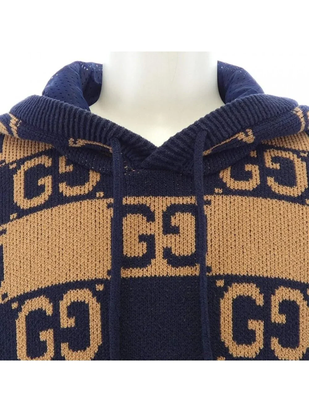 Gucci Hoodie Brown Navy